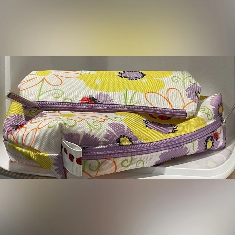 Clinique Cosmetic Bag Set of Two